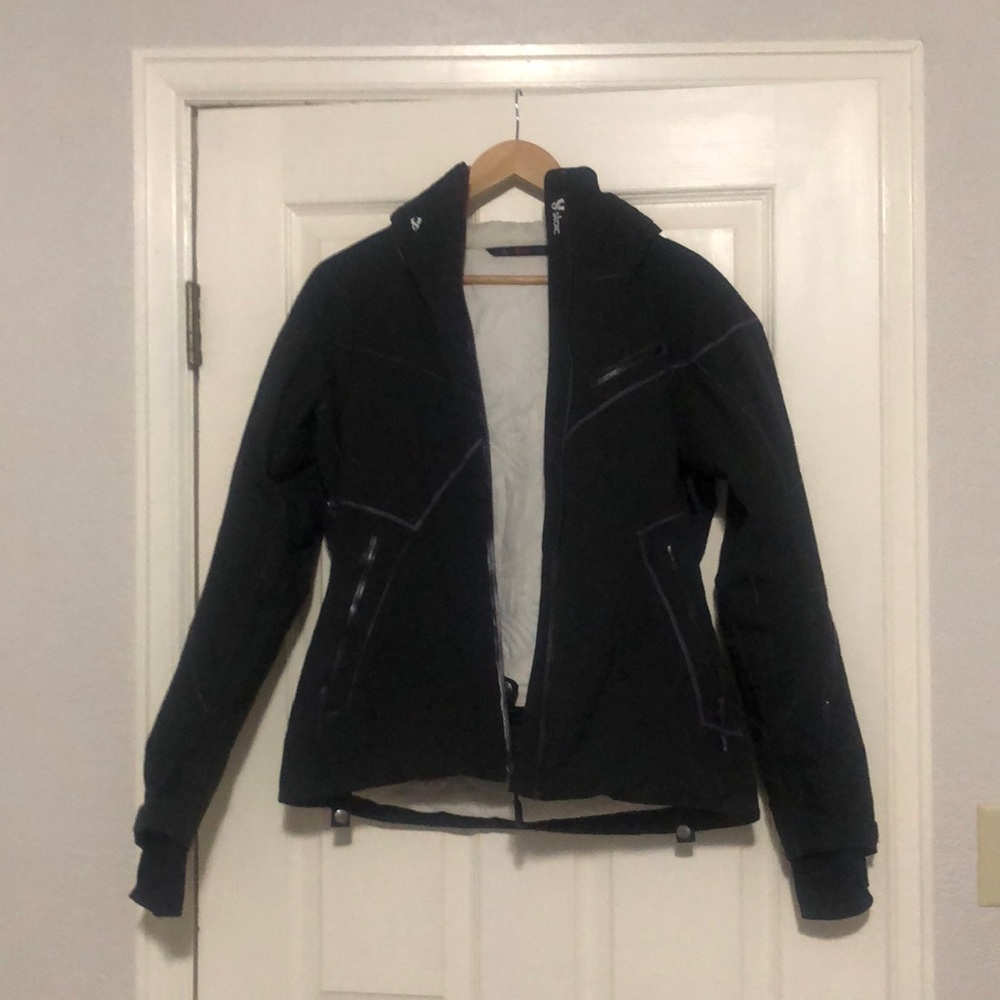 Black Stoic ski jacket , women’s med.